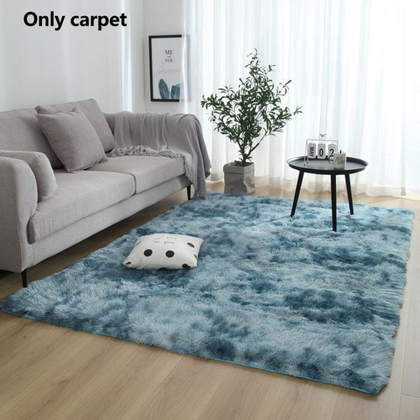 Super Soft Modern Bedroom Area Rug Floor Carpet