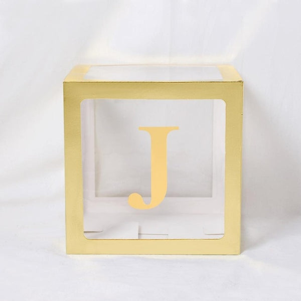 Letter Box Baby Name 1st Birtdhay Baloon