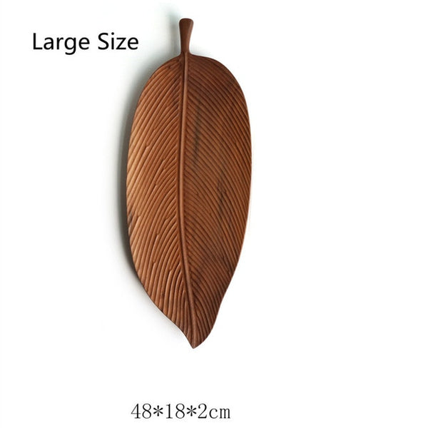 Walnut Rubber Wood Pan Plate