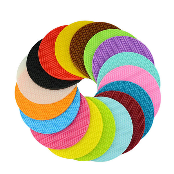 Round Heat Resistant Silicone Mat