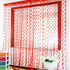 Ready Made String Curtains Heart Shape