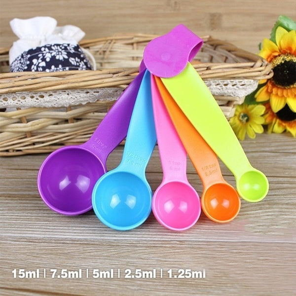 Measuring Spoons Colorful 5pcs/set