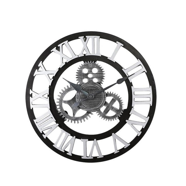 Retro Wall Clock Steam Industry Style