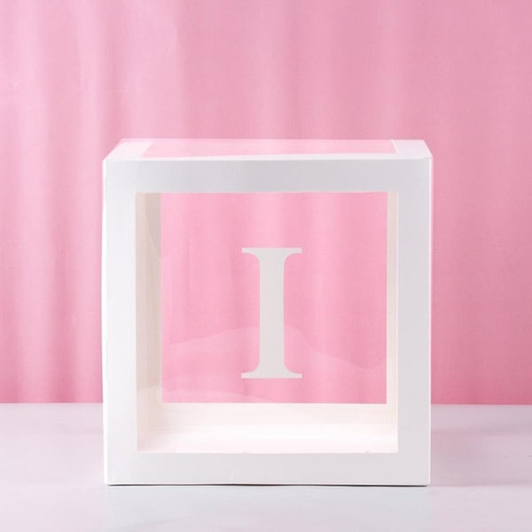 Transparent Box Wedding Decor Baby Shower