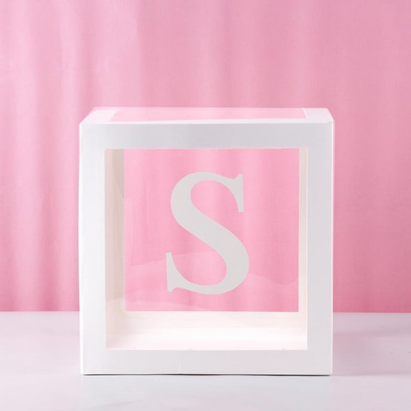 Transparent Box Wedding Decor Baby Shower