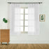 Door Window Drape Panel Sheer Scarf 100x130cm