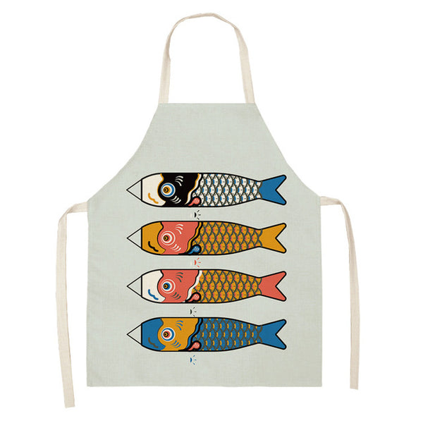 Cute Alpaca Women Men Kitchen Aprons