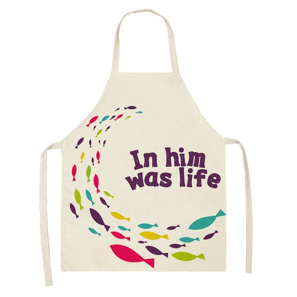 Cute Alpaca Women Men Kitchen Aprons