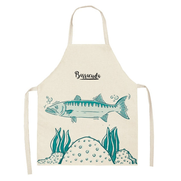 Cute Alpaca Women Men Kitchen Aprons