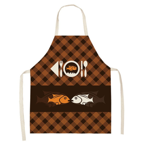 Cute Alpaca Women Men Kitchen Aprons