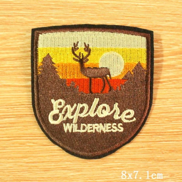 Mountain TraveL Patches For Clothing