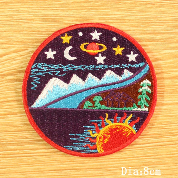 Mountain TraveL Patches For Clothing