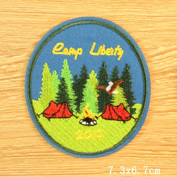 Mountain TraveL Patches For Clothing