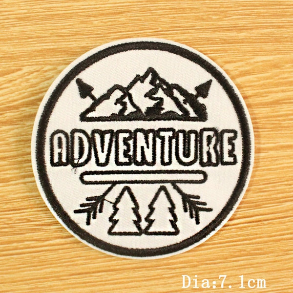 Mountain TraveL Patches For Clothing