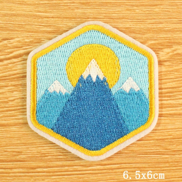 Mountain TraveL Patches For Clothing