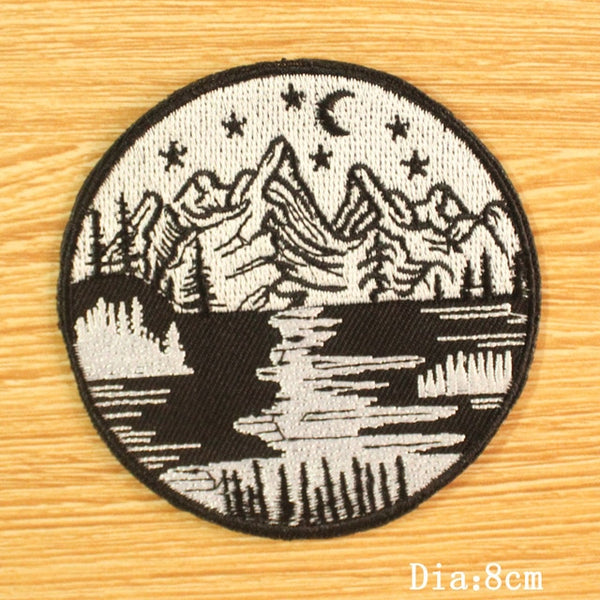 Mountain TraveL Patches For Clothing