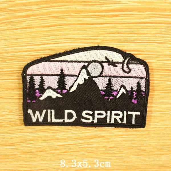 Mountain TraveL Patches For Clothing