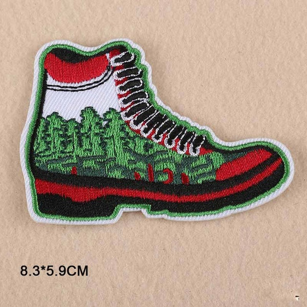 Journey Bus Outdoor Hiking Theme Clothes Patches