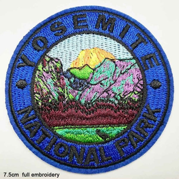 Journey Bus Outdoor Hiking Theme Clothes Patches