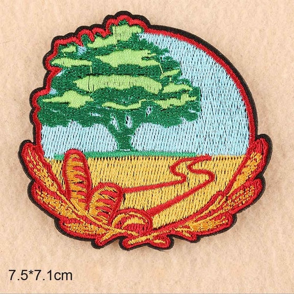 Journey Bus Outdoor Hiking Theme Clothes Patches