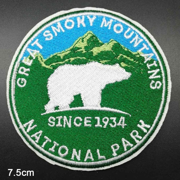 Journey Bus Outdoor Hiking Theme Clothes Patches