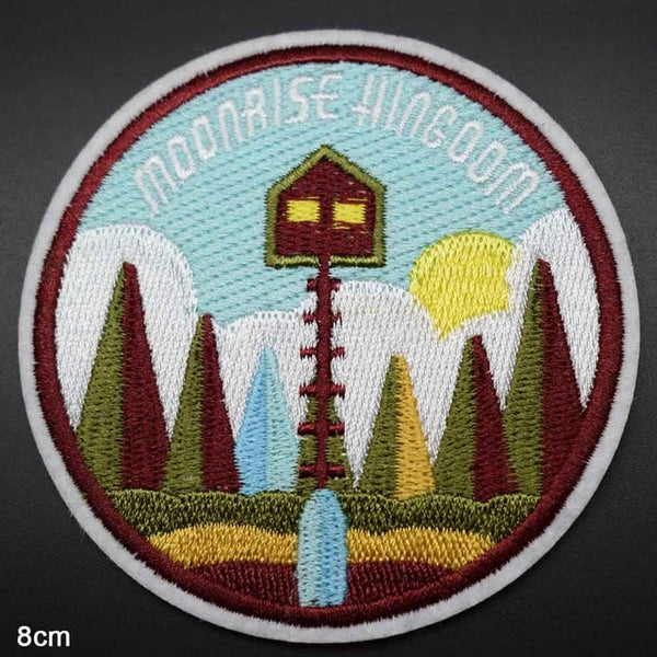 Journey Bus Outdoor Hiking Theme Clothes Patches