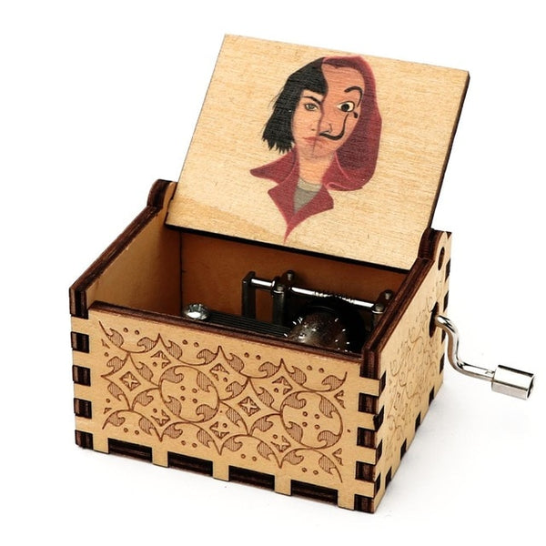 Friends Wooden Music Box