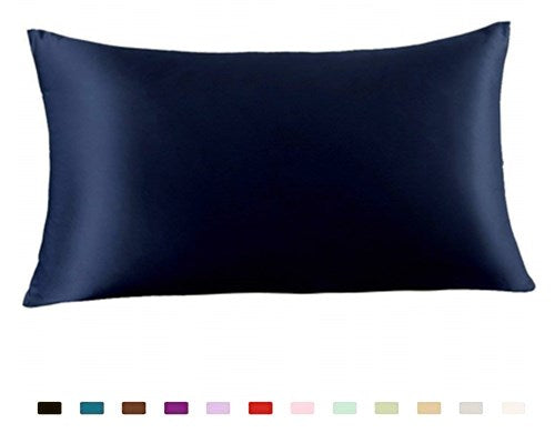 Silky Satin Hair Beauty Pillowcase, Standard/Queen 1PC