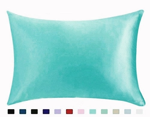 Silky Satin Hair Beauty Pillowcase, Standard/Queen 1PC