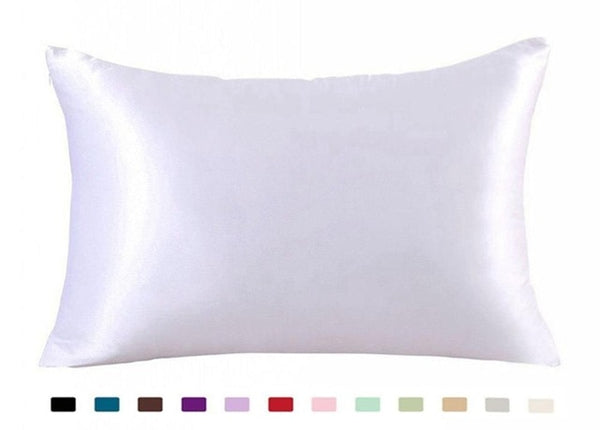 Silky Satin Hair Beauty Pillowcase, Standard/Queen 1PC