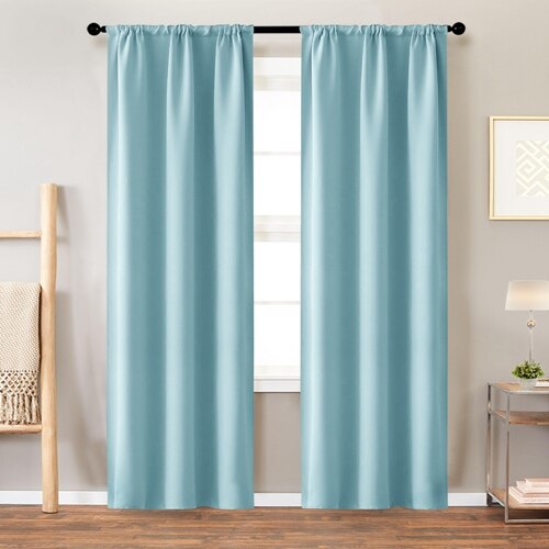 Solid Color Blackout Curtain