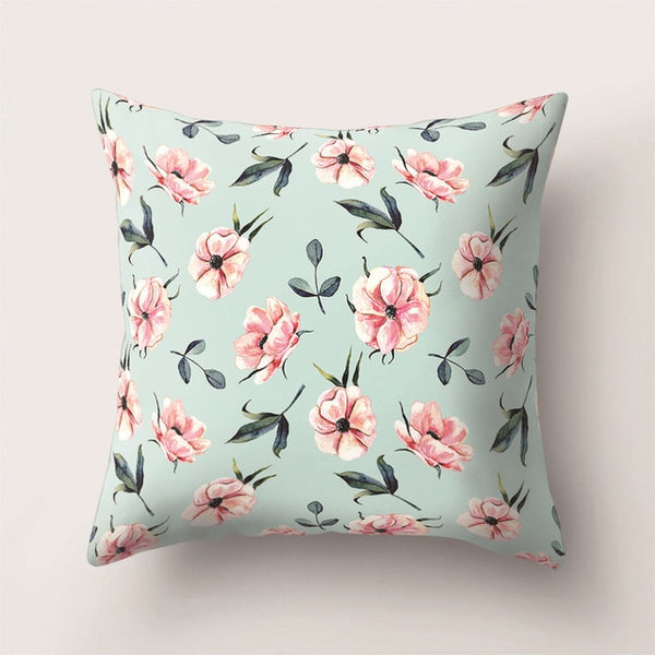 Pillowcase Plant Printed Cushion Cover 45*45