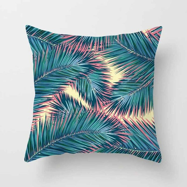 Pillowcase Plant Printed Cushion Cover 45*45