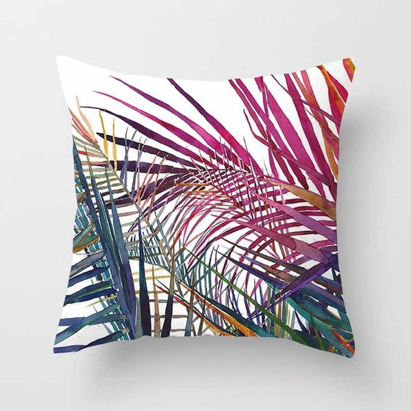 Pillowcase Plant Printed Cushion Cover 45*45