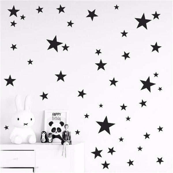 Cartoon Starry Wall Stickers 45/24pcs