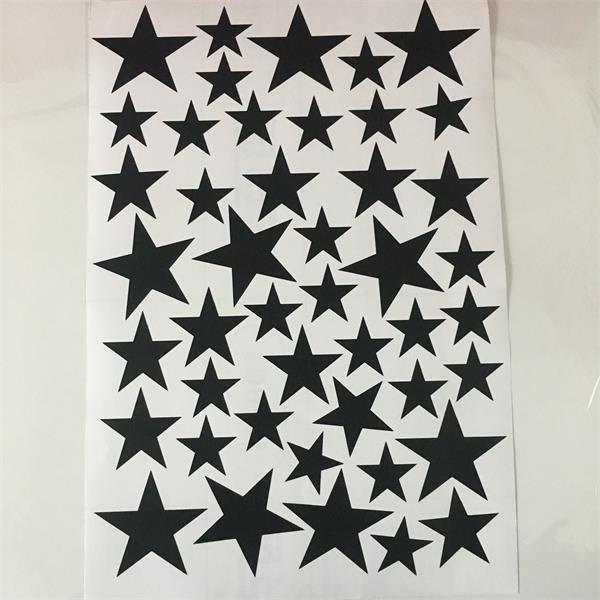 Cartoon Starry Wall Stickers 45/24pcs