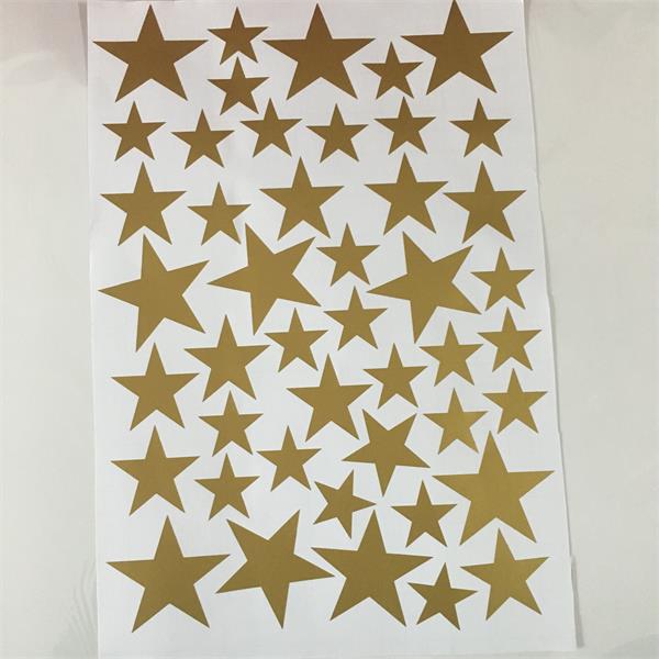 Cartoon Starry Wall Stickers 45/24pcs