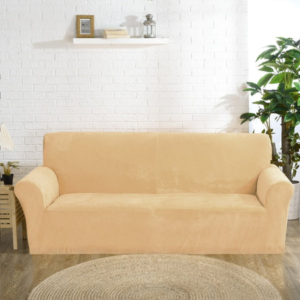 High Quality Velvet Plush Sofa Cover