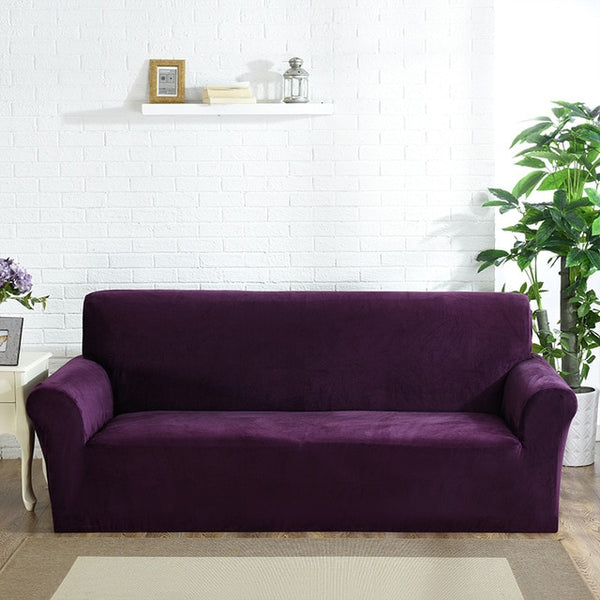 High Quality Velvet Plush Sofa Cover