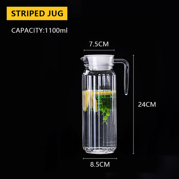 Large Water Jugs Pitchers 0.5-1.1L