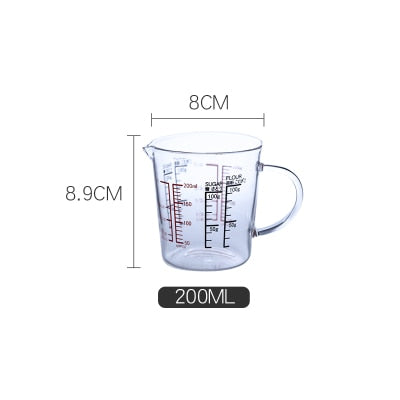 Food Grade Borosilicate Glass Measuring