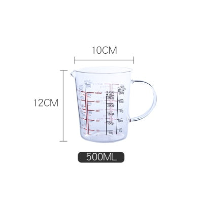 Food Grade Borosilicate Glass Measuring