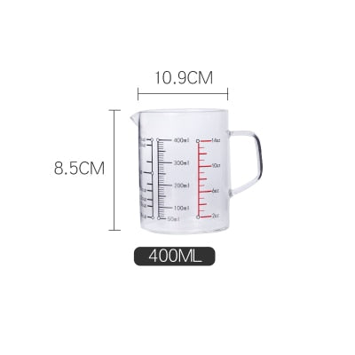 Food Grade Borosilicate Glass Measuring