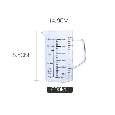 Food Grade Borosilicate Glass Measuring