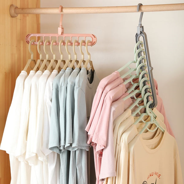 Magic Multi-port Support Hangers for Clothes 2PCS