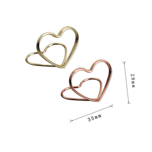 Rose Gold Table Stand Picture Frame 10Pcs/Set