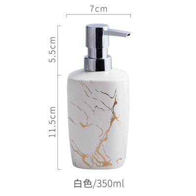 Gold Ceramic Bathroom Sets