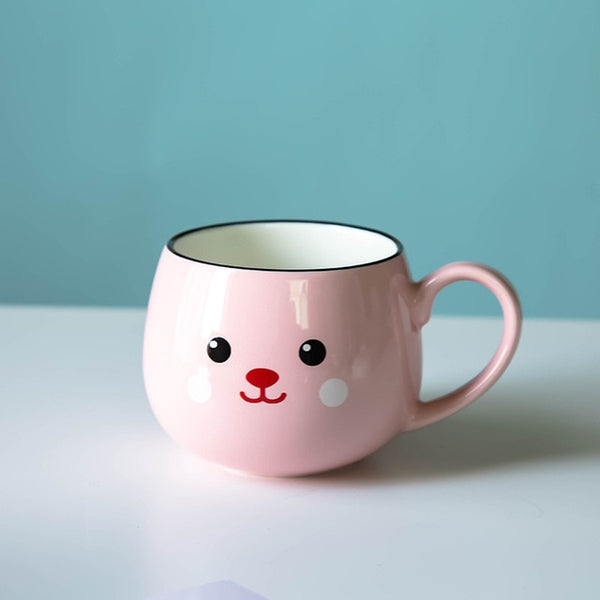 Cute Cartoon Children Ceramic Mug