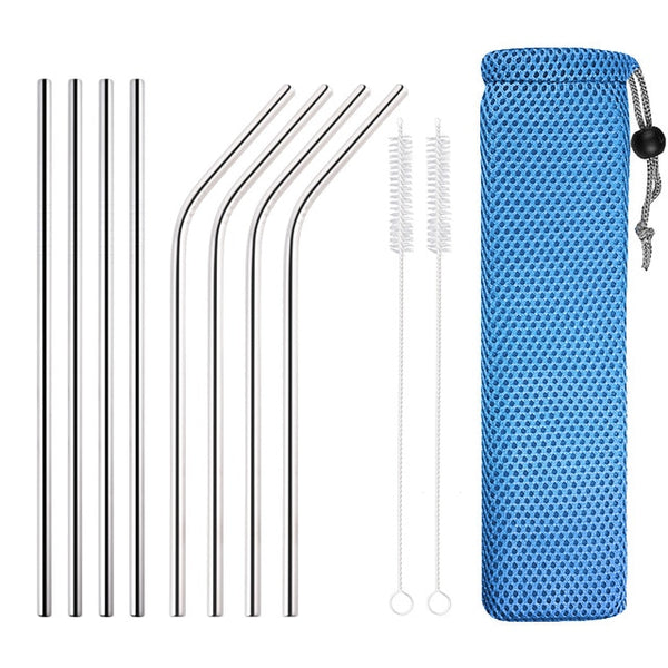 Reusable Drinking Straw High Quality 8Pcs