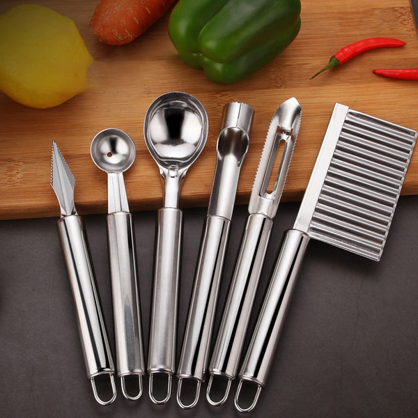 Stainless Steel Kitchen Tool Set 6pcs/set